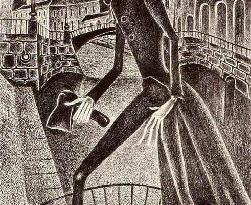 Шемякин. Сон Раскольникова. 1964