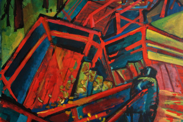 Полина Суровова.  “Красная лестница”